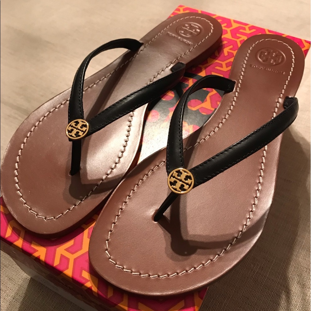 NIB Tory Burch Thong Sandals - Picture 2 of 5